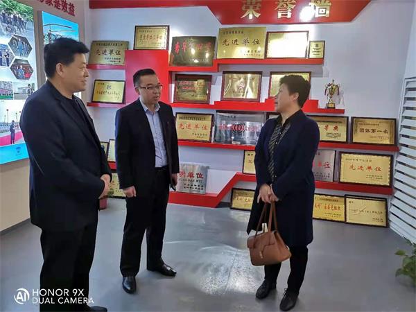 市總工會領導蒞臨公司調(diào)研指導